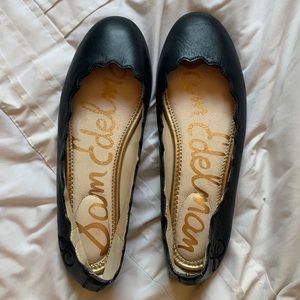 Black Sam Edelman flats, Size 7